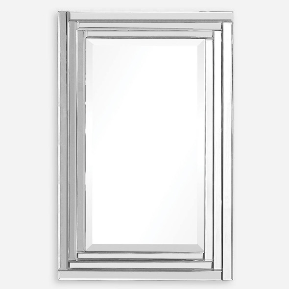 Alanna Frameless Vanity Mirror Contemporary style Vanity Mirror Decor